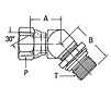 2067 NPSM to SAE O-Ring Boss